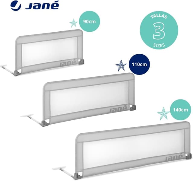 Detalle de Jané Barrera de Cama Abatible Extra Alta, Transpirable