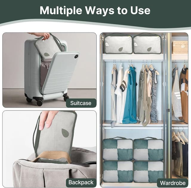 Thumbnail 3 de Extra Large Deep Packing Cubes 6 Pack