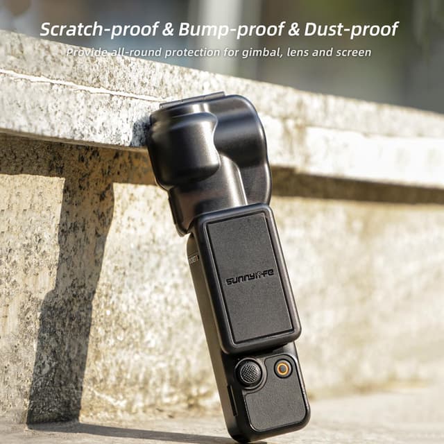 Detalle 2 de Taoke lens hood cover for DJI Osmo Pocket 3 – gimbal camera protector sunshade cover