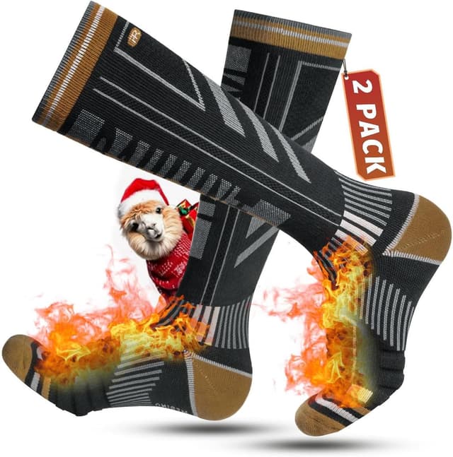 Thumbnail 1 de Rahhint Merinowolle Skisocken Thermosocken 35-5 2 Paar