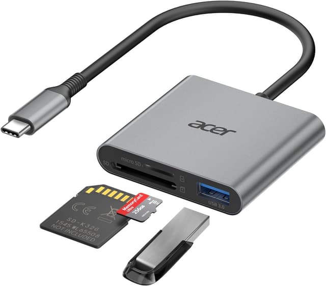 Imagen de acer SD Card Reader USB 3.0 5Gbps en OfertitasTOP