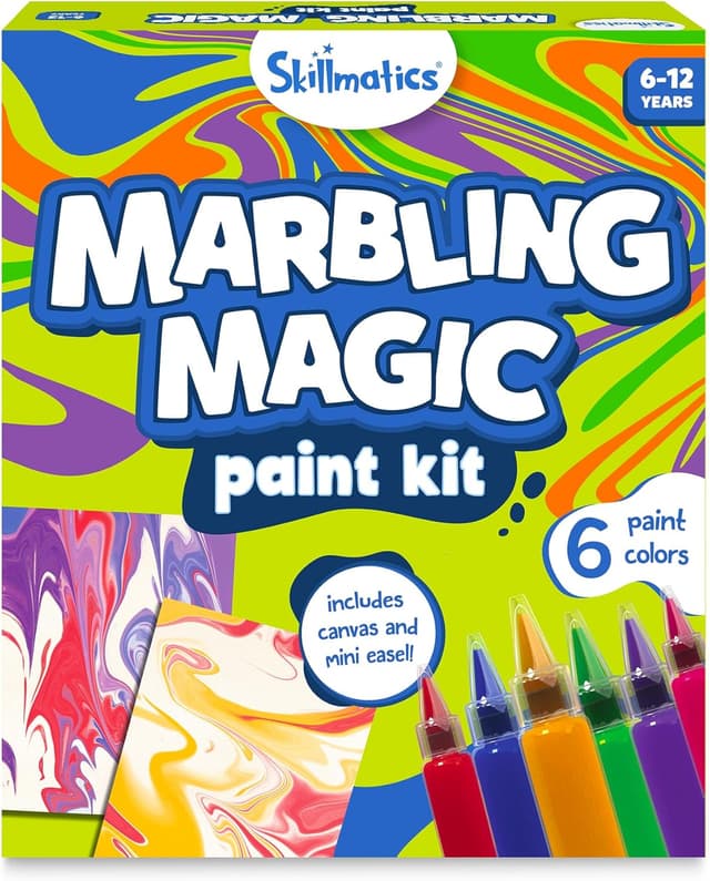 Detalle de Skillmatics Marbling Magic Paint Kit 6–12