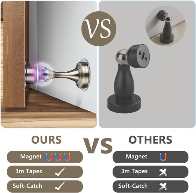 Thumbnail 3 de flintronic Butée de porte magnétique 1 unité 🧲