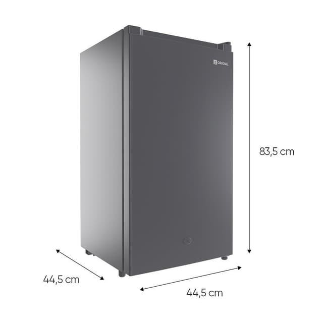 Detalle de Origial COOL&FREEZE MINI 85 L Inox, frigorífico bajo encimera