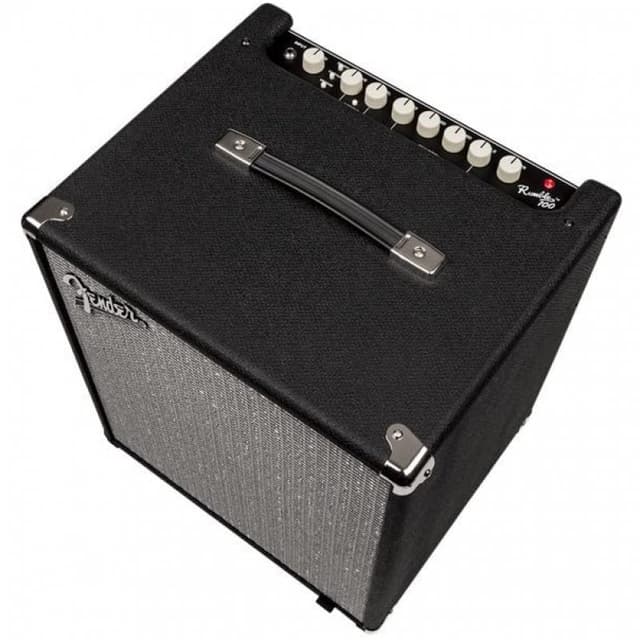Detalle 2 de Fender Rumble 100 amplificador de bajo combo de 100W con altavoz de 12