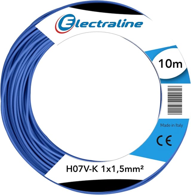 Thumbnail 4 de Electraline 15071 H07V-K 1x1,5 mm 10 m negro