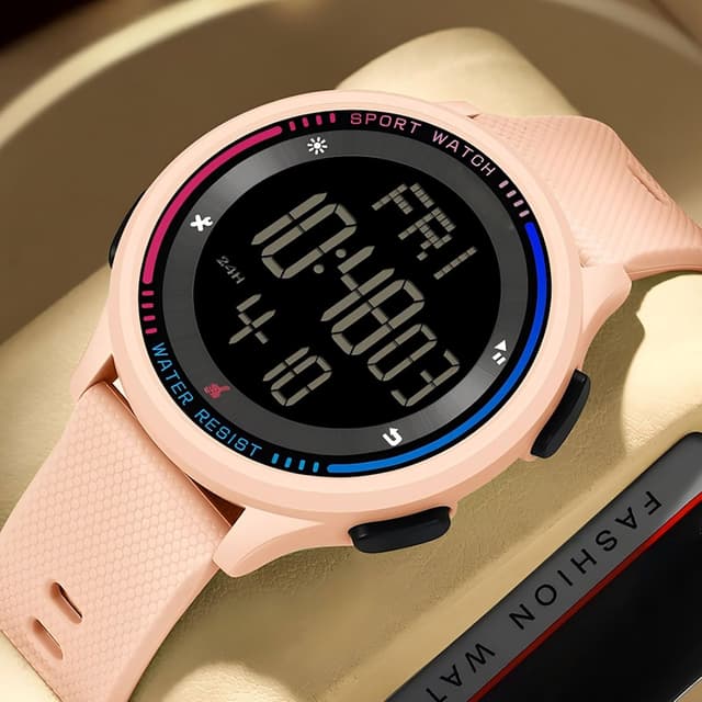 Detalle 2 de findtime Digital Damenuhr 13 mm 5ATM