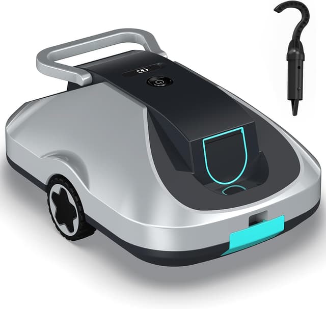 Detalle de Bocxi Robot de piscine fond sans fil C1 – navigation intelligente et retour auto à la station de charge