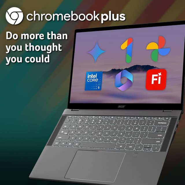 Thumbnail 1 de Acer Chromebook Plus 514 CB514-5H Laptop