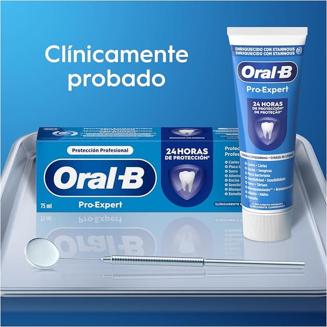 Thumbnail 6 de Oral-B Pro-Expert 4x125 ml pasta dental menta fresca 馃