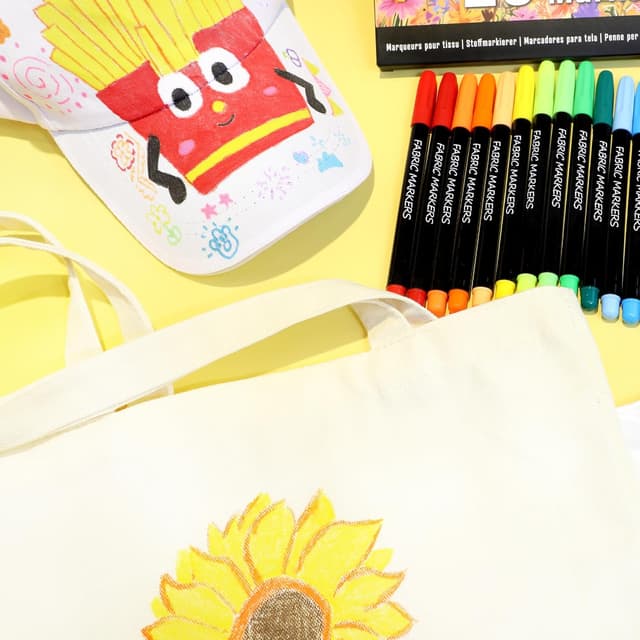 Thumbnail 4 de Pamaker 20 Textilstifte waschfest 🖍