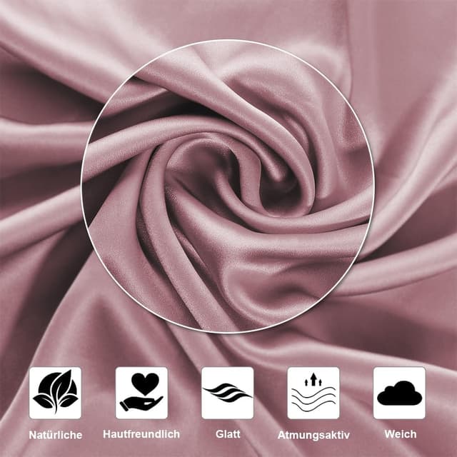 Thumbnail 6 de Ravmix 2er Set Seidenkissenbezug 40x80