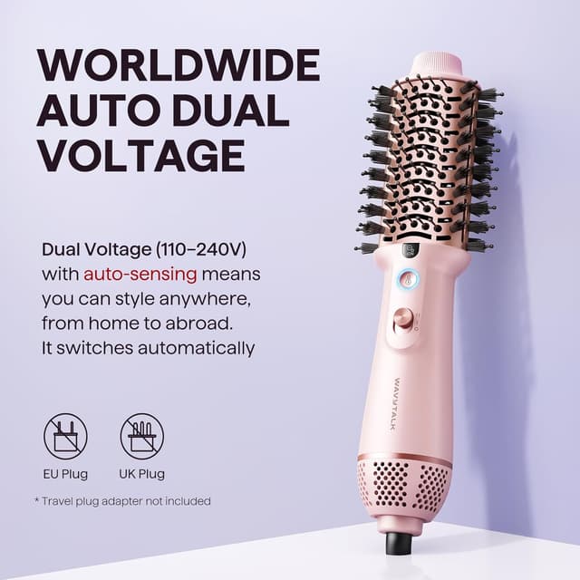 Detalle 2 de Wavytalk Jet Brush 110V-240V Mini Hair Dryer