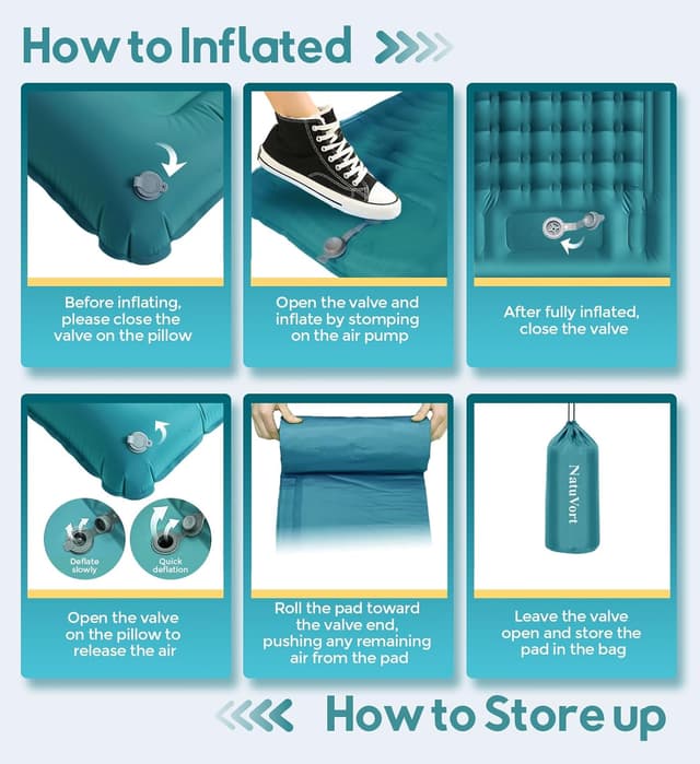 Thumbnail 4 de NatuVort Materassino campeggio 12 cm