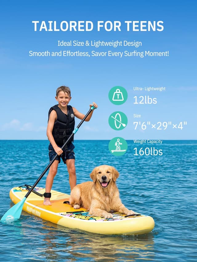 Thumbnail 2 de Niphean 10'6" Inflatable SUP Board