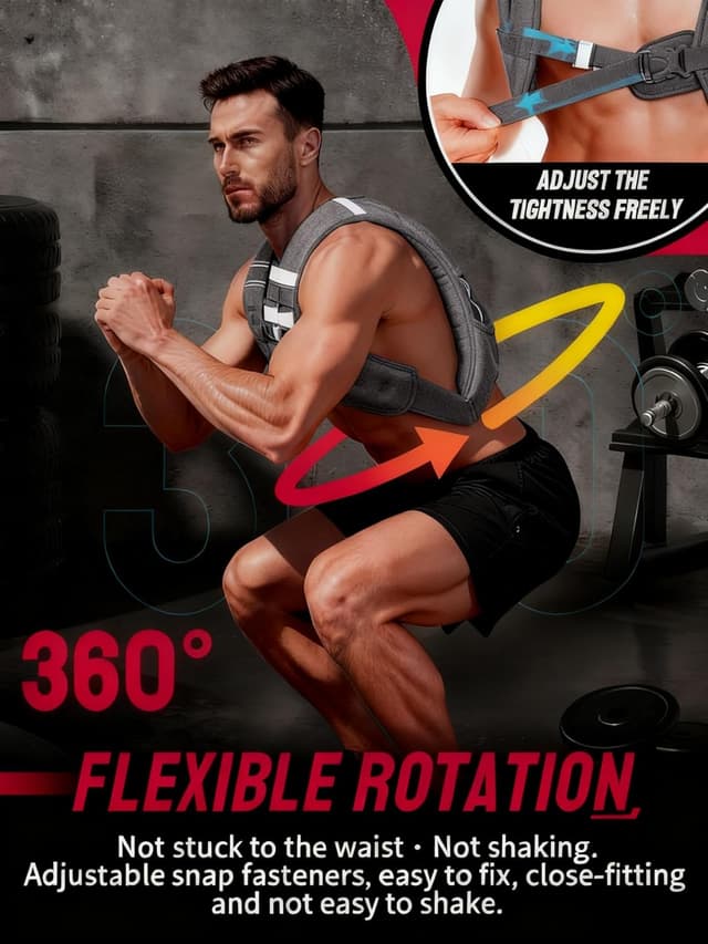 Detalle 1 de Stepfowarder Weighted Vest 3kg for Training ๐