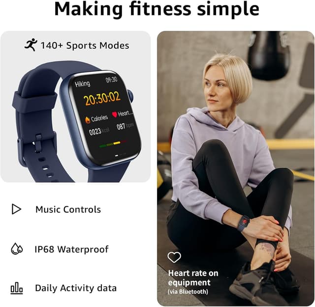 Detalle de Smart Watch 1.85 inch Bluetooth calling