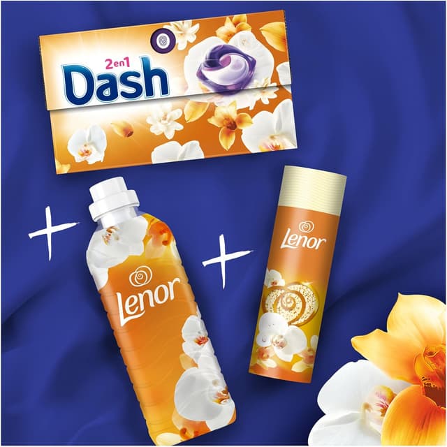 Thumbnail 1 de Dash 2-en-1 PODS 50 lavages Ambre