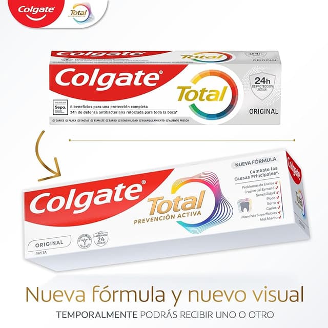 Thumbnail 4 de Colgate Total Prevención Activa 12x75ml | Protección 24h🦷