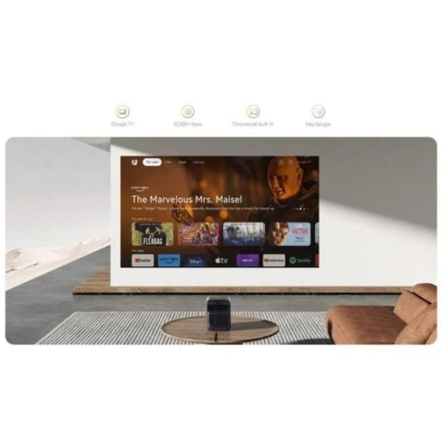 Detalle de Wanbo Mozart 1 Pro FullHD 1200 lúmenes