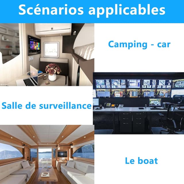 Thumbnail 6 de Support mural TV/écran PC JXMTSPW VESA jusqu’à 100x100 mm (14 à 24")