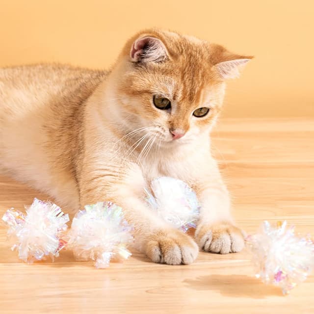 Thumbnail 6 de Katzenspielzeug Ball Set 12 Stück