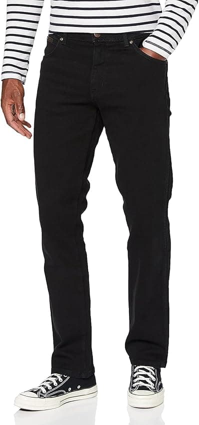 Imagen de Wrangler Texas pantalones hombre 34W 34L negro en OfertitasTOP