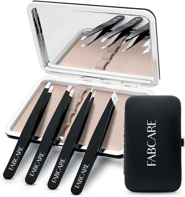 Detalle de FABCARE Pinzetta Sopracciglia 4 pezzi