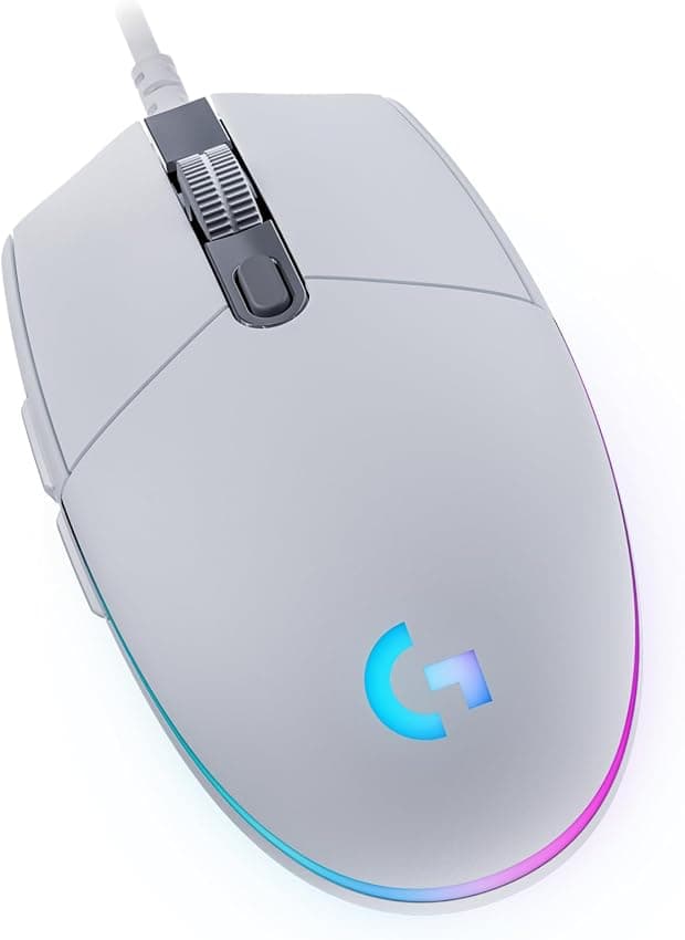 Detalle de Logitech G203 Ratón gaming 8.000 DPI Blanco
