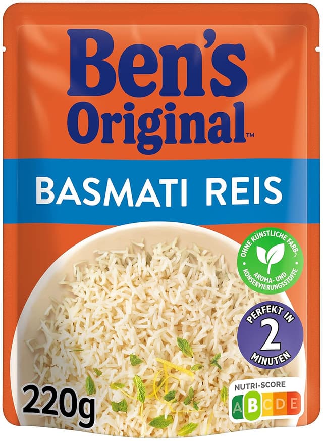 Thumbnail 1 de Ben's Original Express Basmati Reis 6 x 220 g 🍚