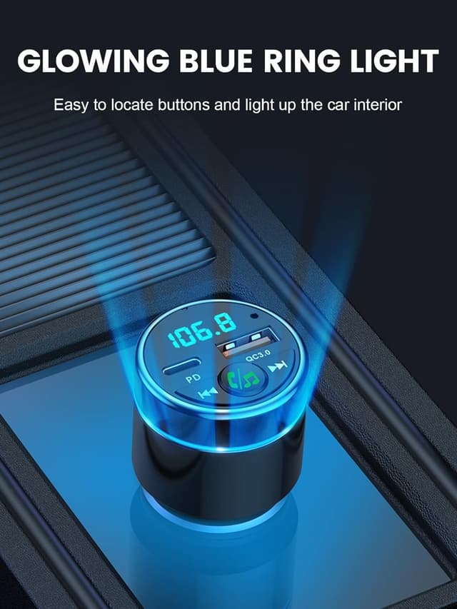 Thumbnail 5 de Mohard Bluetooth Car Adapter 5.3 with PD 30W Charger