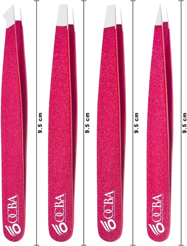 Detalle de OCBA set pinzette sopracciglia 4 pezzi