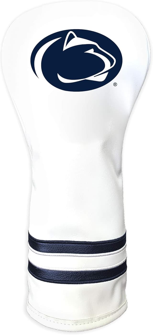 Thumbnail 6 de Team Golf NCAA White Vintage Fairway Club Headcover (Form-Fitting, Retro Logo)
