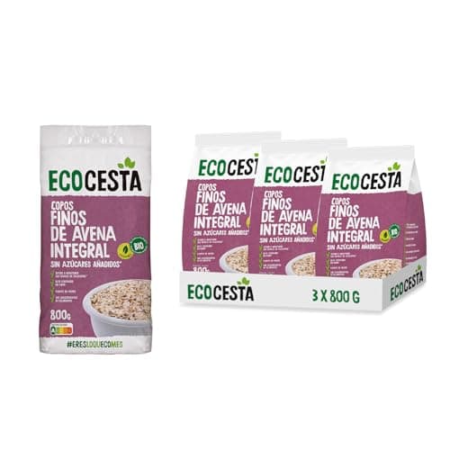 Imagen de ECOCESTA MEJOR CADA DÍA - Pack 3 Copos Suaves de Avena 🌾 en OfertitasTOP