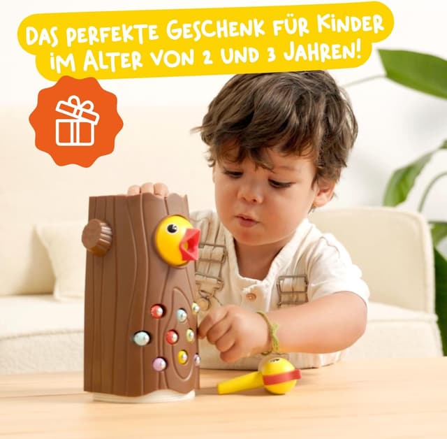 Thumbnail 6 de Nene Toys Kleiner Specht Magnetspielzeug 2 Jahre