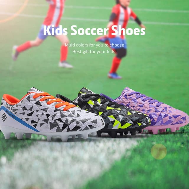 Thumbnail 5 de DREAM PAIRS Youth Soccer Cleats Firm Ground
