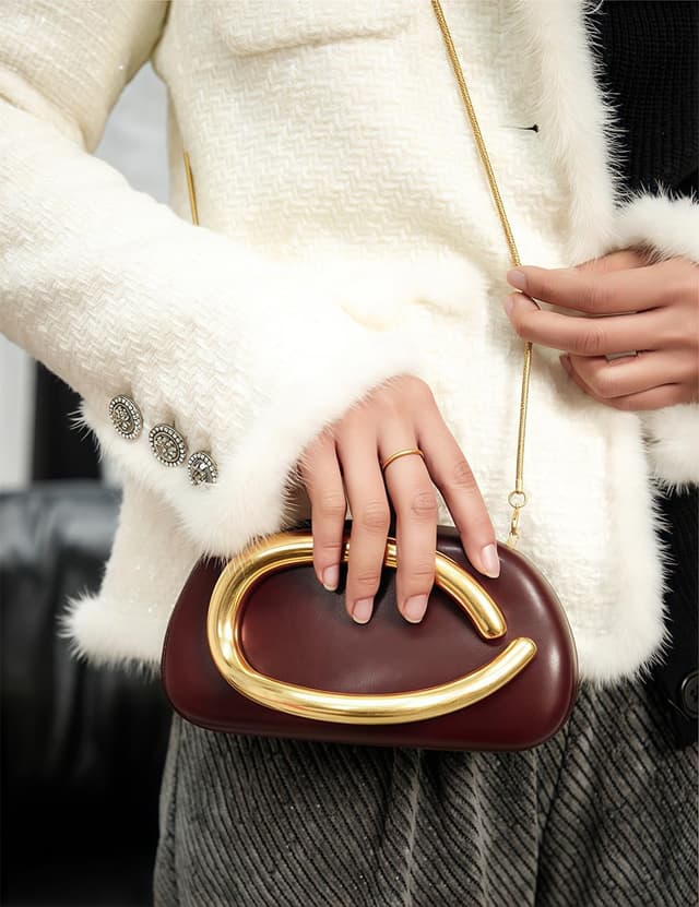 Detalle de blinkgooblink Clutch Abendtasche 19,8 cm