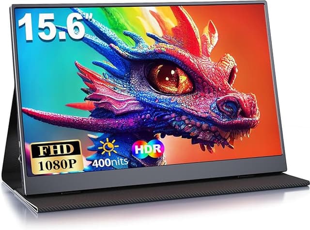 Imagen de MOMODS Monitor Portátil 15.6" IPS FHD 🎮, HDMI/USB-C en OfertitasTOP