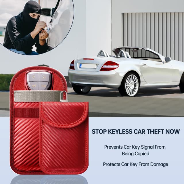 Detalle de caslord Faraday Pouch key protection M