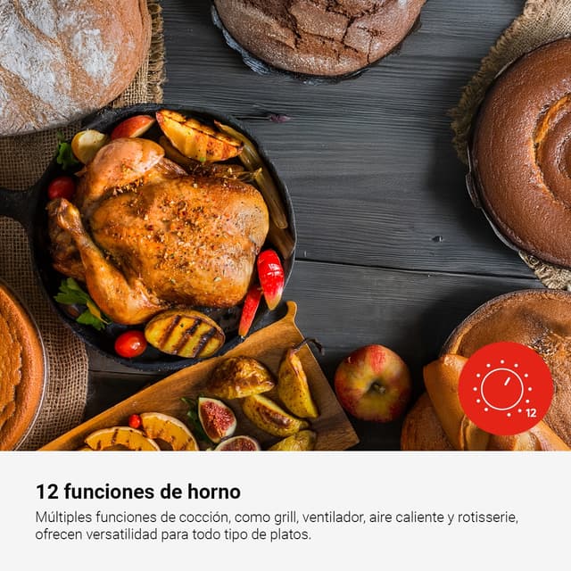 Thumbnail 3 de Fagor 9H-195TCN horno multifunción 3.600 W