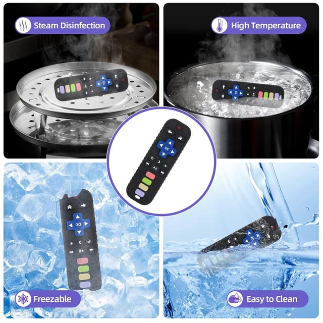 Thumbnail 4 de Chuya Baby Teether Toy TV Remote Shape for 3–24 Months