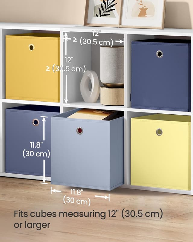 Thumbnail 6 de SONGMICS Storage Cubes 30 x 30 x 30 cm
