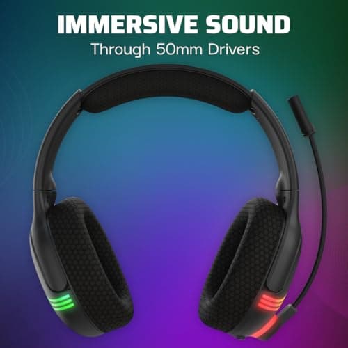 Thumbnail 3 de PDP Afterglow Wave Wireless Headset Black