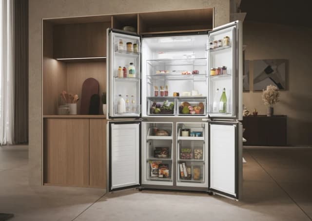 Detalle 2 de Haier HCR3818ENMD Side-by-Side Kühlschrank