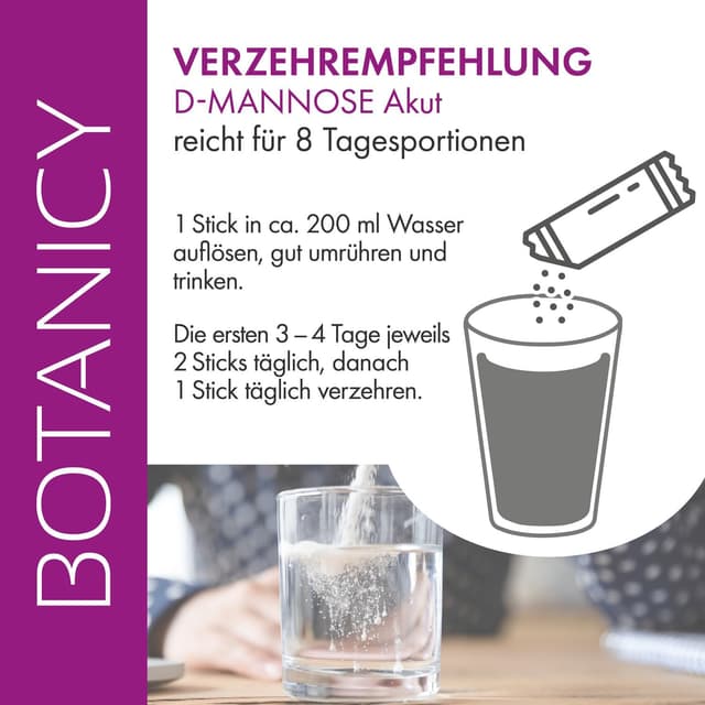 Detalle 2 de Botanicy D-Mannose + Cranberry Akut