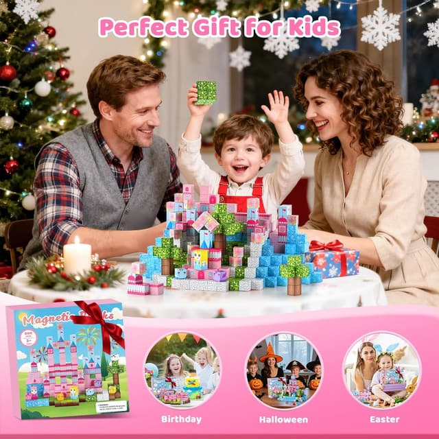 Thumbnail 6 de HOPFROG 200pcs magnetic blocks set for kids 🧩