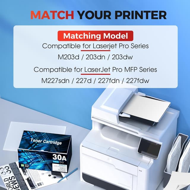 Detalle 2 de CF230A 30A Black Toner Cartridge for HP Printers 🖨