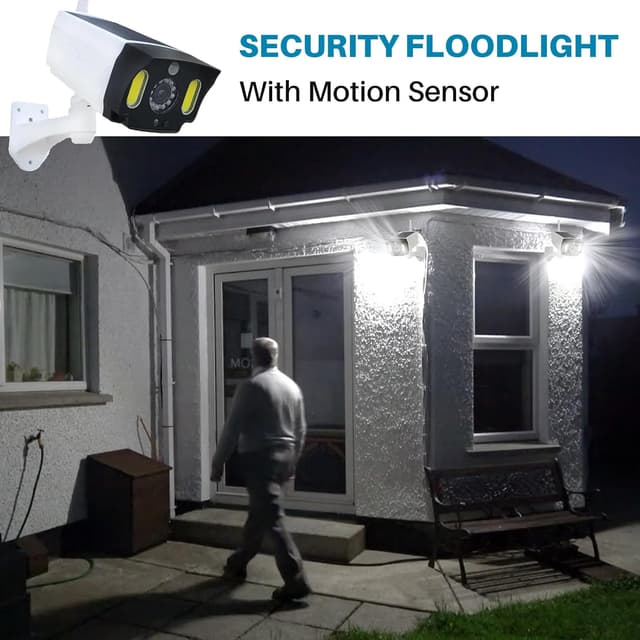 Thumbnail 4 de JUSTOP Dummy CCTV Camera solar PIR motion sensor ☀