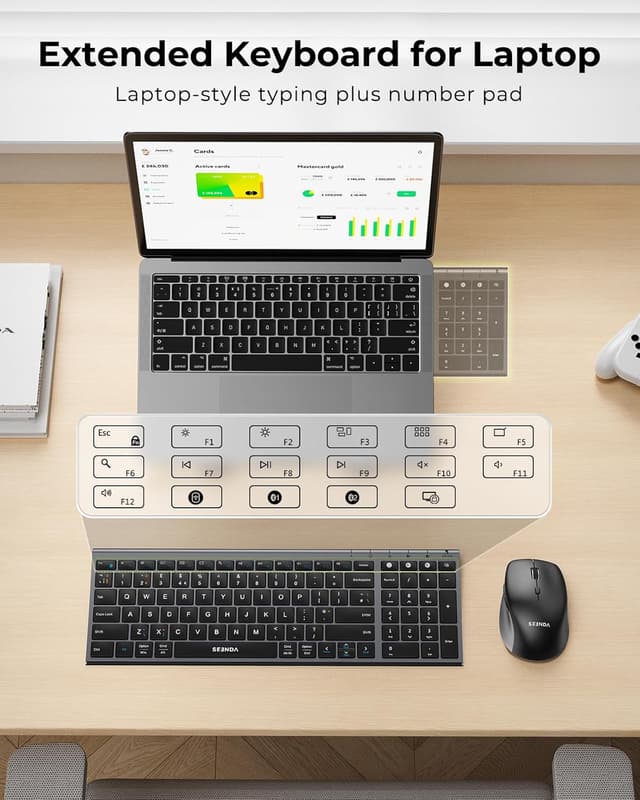 Detalle de Seenda COE401 Bluetooth Keyboard 1.5cm