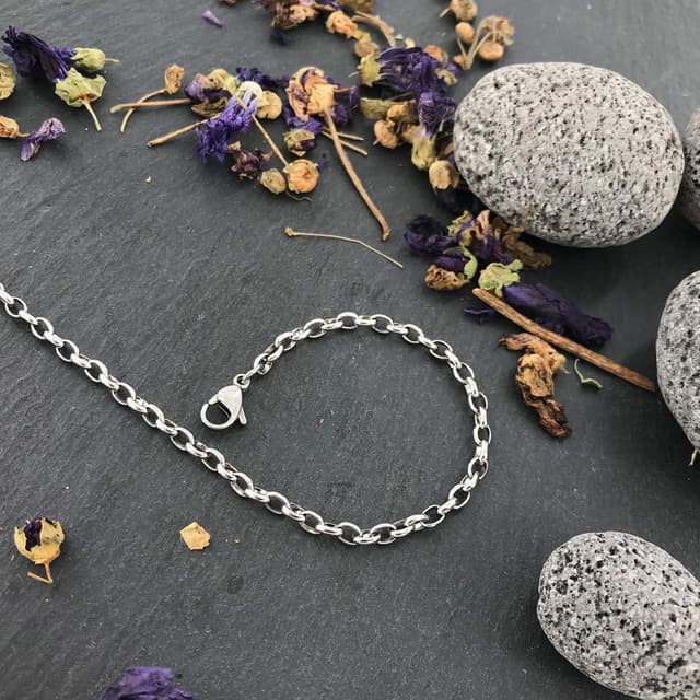 Thumbnail 5 de Morella Catenina Angelo Custode 70 cm acciaio